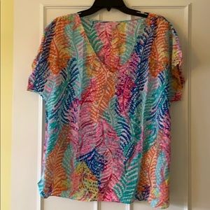 Lilly Pulitzer Silk Top